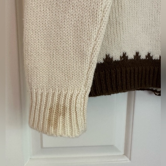 Vintage White Stag Floral Cardigan - Picture 8 of 14